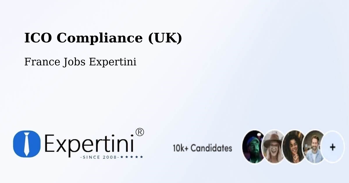 UK Data Protection & ICO Compliance – Clisson - France Jobs Expertini